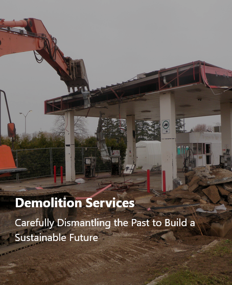 Demolition Services: carefully dismantling the past to build a sustainable future